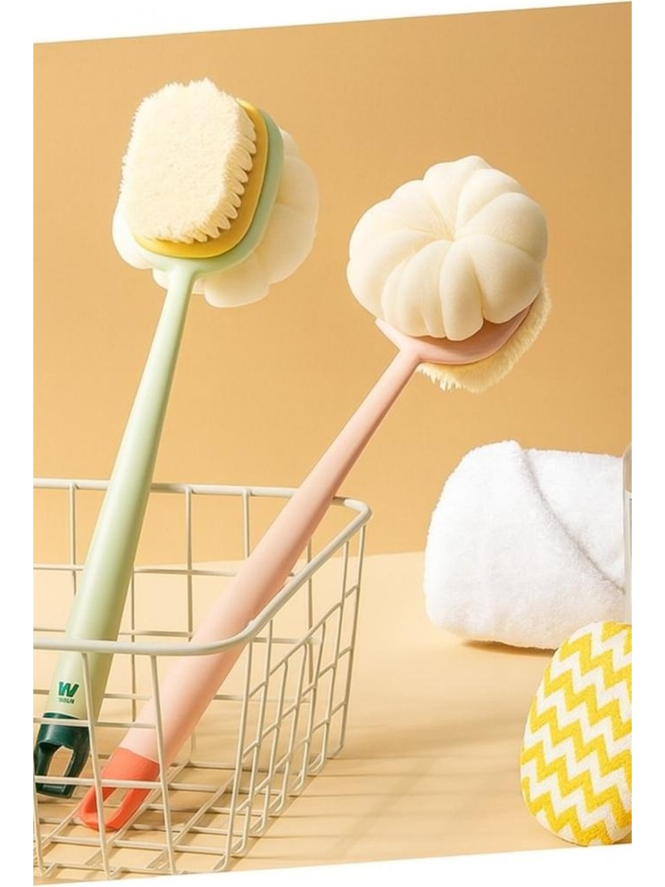 Uzun Saplı Banyo Lifi Sırt Kesesi – Duş Lifi, Uzun Lif Modelleri