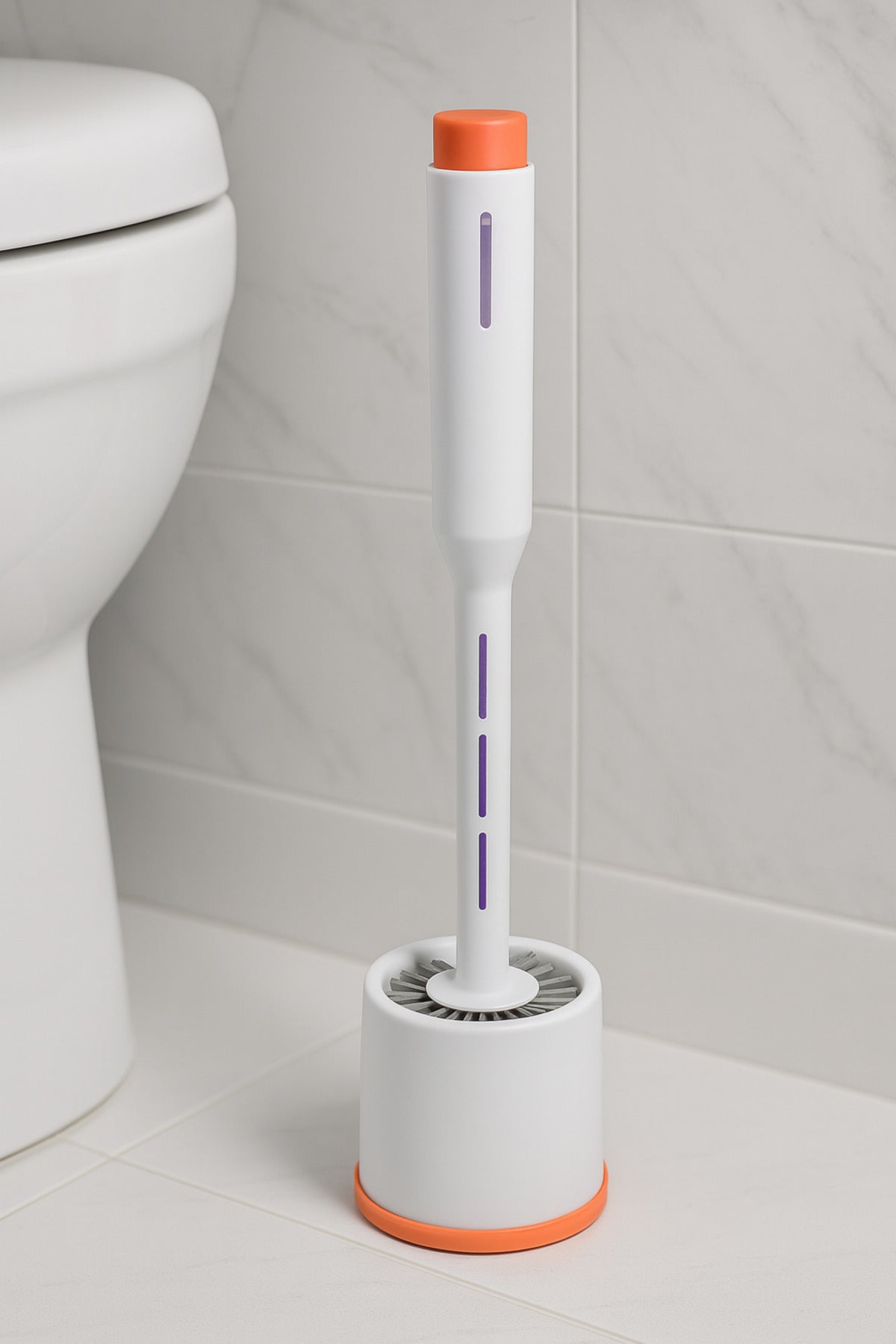 Silikon Deterjan Hazneli Tuvalet Fırça Seti Yeni Nesil Klozet ve WC Temizlik Fırçası