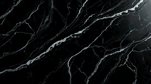 Siyah mermer desenli PVC kaplama